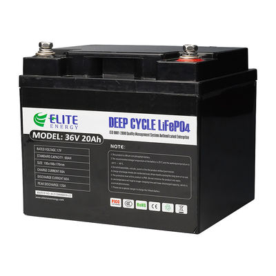 CE Li Phosphate Battery RS485 IP67 36V 20Ah Li Ion Battery d'OEM