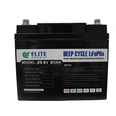 batterie d'acide de plomb de stockage de l'énergie de Li-ion de rechange de 24V 20Ah LiFePO4