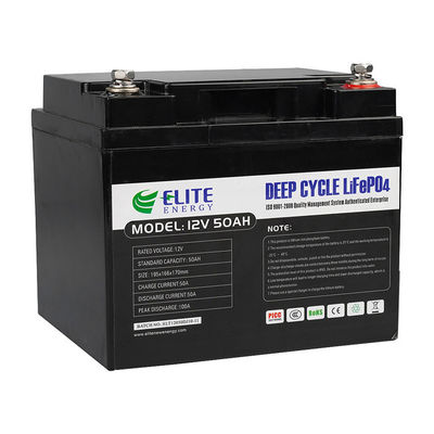 batterie de 12V Lifepo4 pour le stockage à énergie solaire