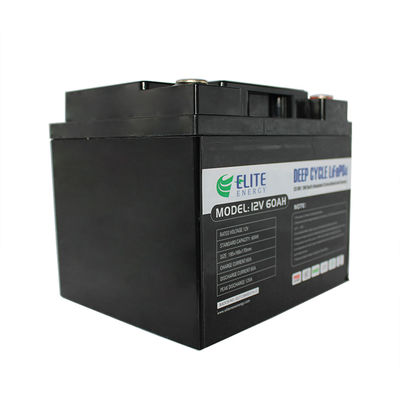 Affichage à LED profond de batterie du lithium ESS/EV de la batterie 60Ah du cycle 12V LiFePO4