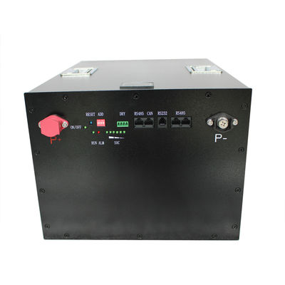 batterie de stockage de l'énergie de la batterie 48V 100Ah de 5120Wh LiFePO4 construite dans BMS
