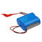 PVC portatif léger 5000 de 6V 6Ah Li Ion Battery Blue fait un cycle